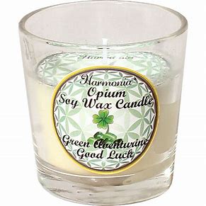 Harmonia Green Aventurine Good Luck Candle