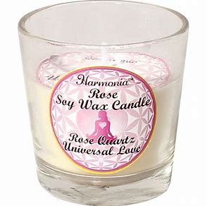 Harmonia Rose Quartz Universal Love Candle