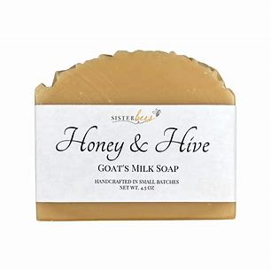 Sister Bees Honey & Hive Goat's Milk Soap
