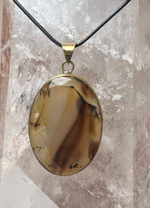 Agate Necklace - Oval