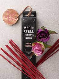 Magic Spell Incense Love Red Rose