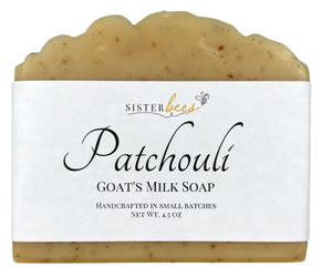 Sister Bees Patchouli Goat's Milk Soap