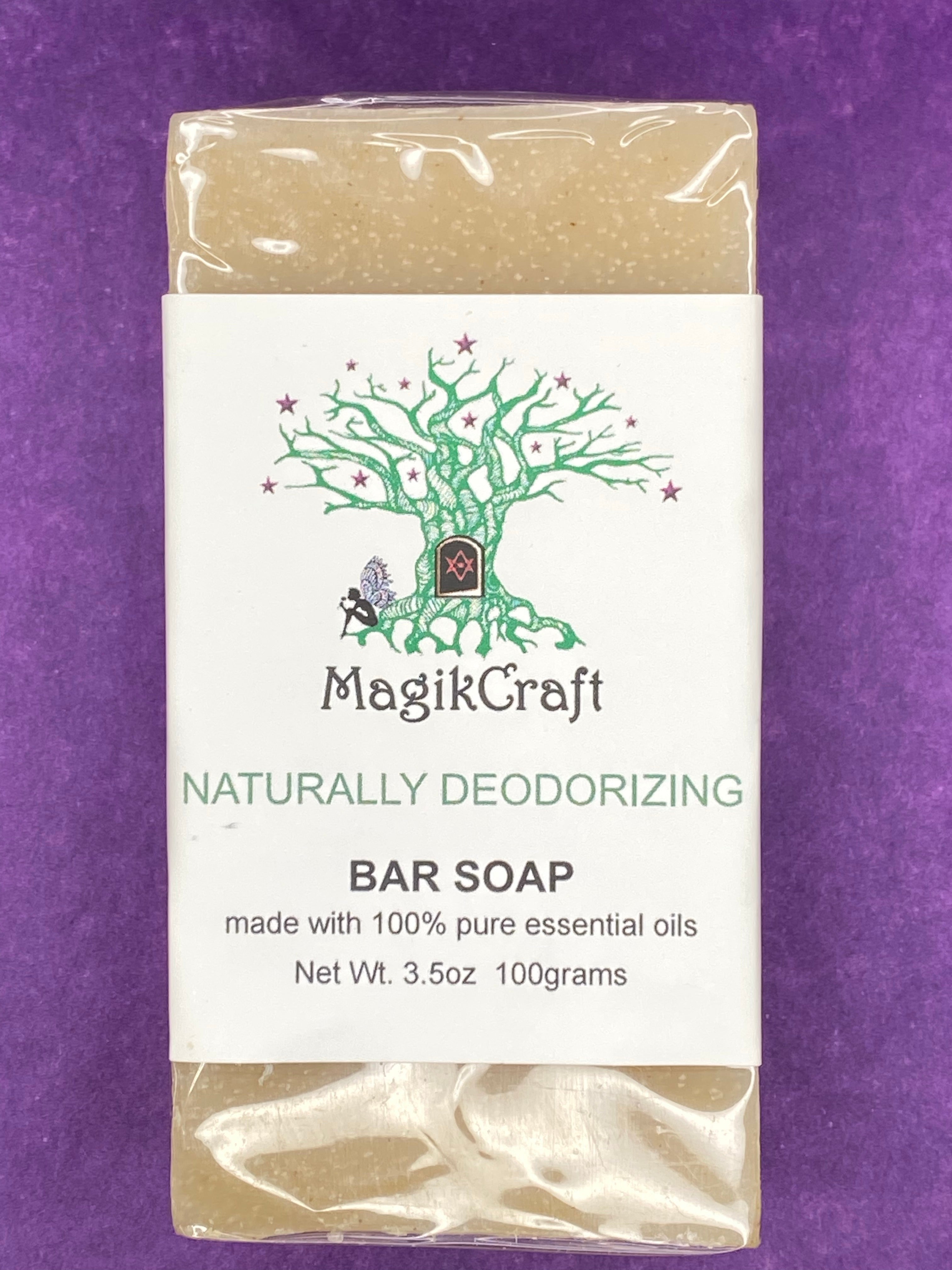 Naturally Deodorizing Essential Oil Soap by MagikCraft